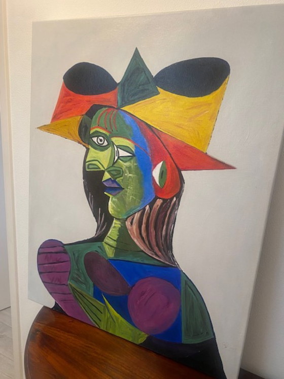 Picasso: Buste de Femme in large format – Paintings & Drawings, Canvas (photo 5 of 5)
