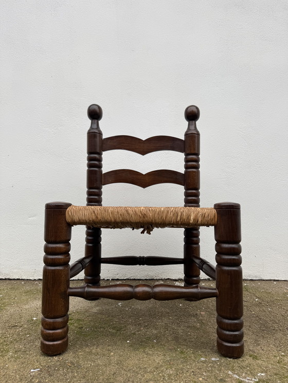 Image 1 of Charles Dudouyt Low Chair, jaren 1950