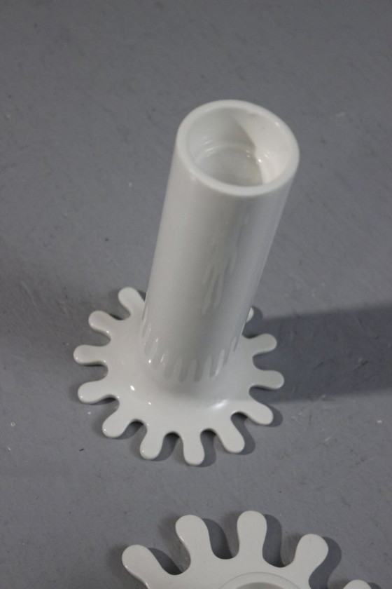 Image 1 of François Clerc for Sentou France - Pair of "Ghost" candlesticks 2008