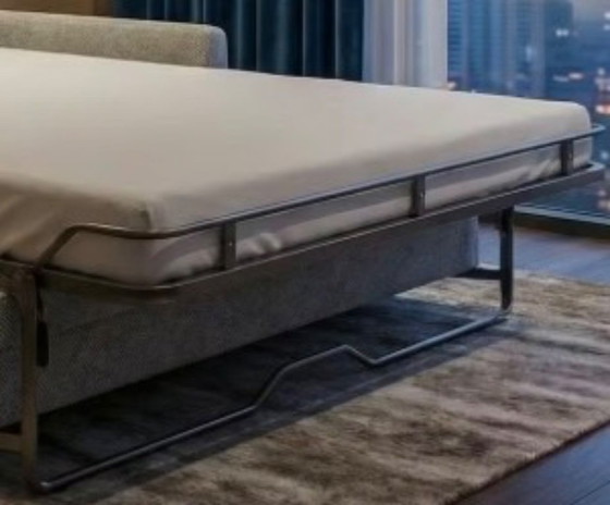 Image 1 of El mejor sofá cama gris compacto y grande para espacios pequeños