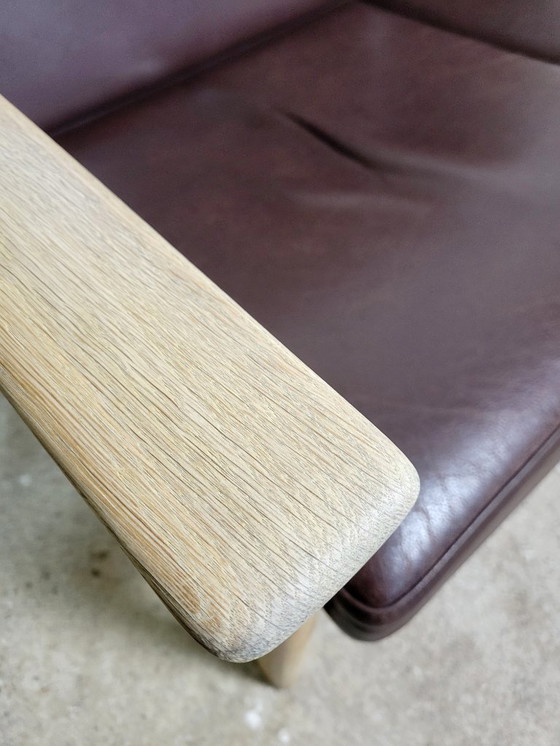 Image 1 of Divano vintage a due posti GE265 di Hans J. Wegner per Getama