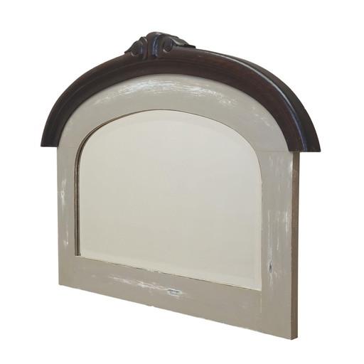 Miroir dans un cadre en chêne, design danois, années 1960, production : Danemark