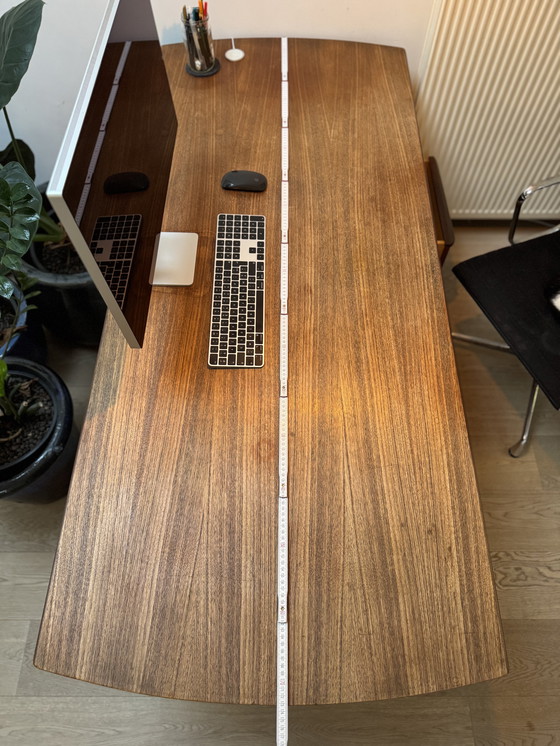 Image 1 of Ufficio Tijsseling in teak a corno di mucca di metà secolo