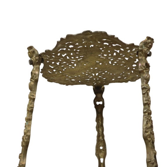 Image 1 of Pflanztisch aus französischem Messing