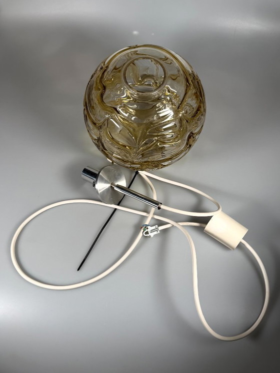 Lampada a sospensione Globe degli anni '60/'70 di Doria Leuchten, Germania. – Lampade a sospensione, Metal (photo 11 of 14)