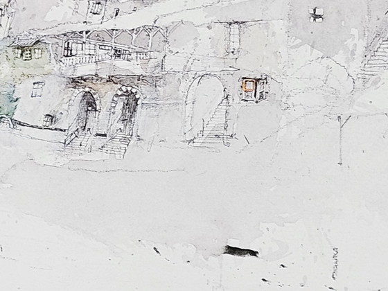 Alexander Befelein, Portovenere, 1989, Aquarelle – Peintures et dessins (photo 6 of 18)