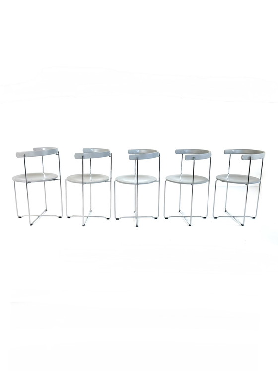 Image 1 of 5 sedie pieghevoli dal design vintage 'Soley', Kusch & Co '80