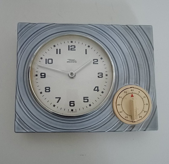 Image 1 of Orologio da cucina Diehl degli anni '60 con sveglia