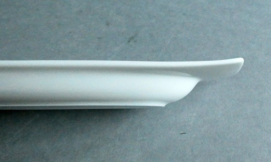 Image 1 of 2 kommen, wit porselein, Fürstenberg, serie TAPA, ontwerp Mikaela Dörfel