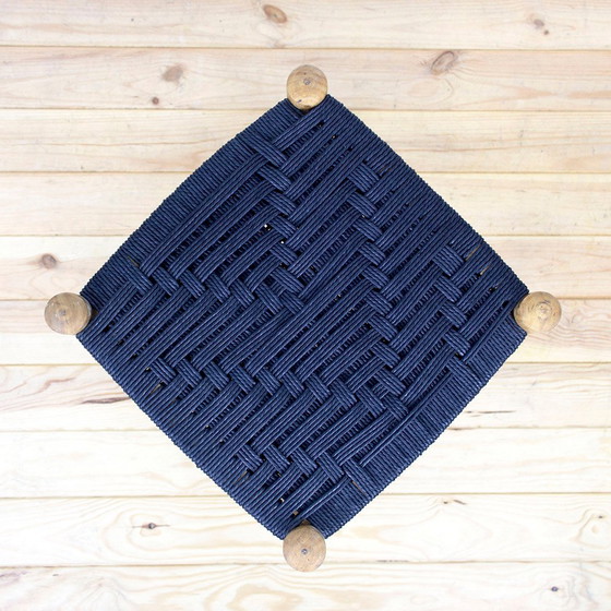 Image 1 of Kruk van Deens hout en touw, 1950