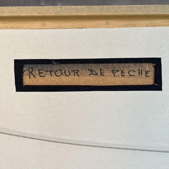 Flory Roland, Retour de Pêche, Huile sur Panneau, 1945 – Peintures et dessins (photo 14 of 16)