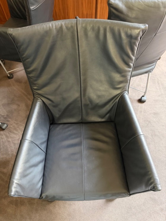 Image 1 of Montis Chaplin black dining chair 16 pieces