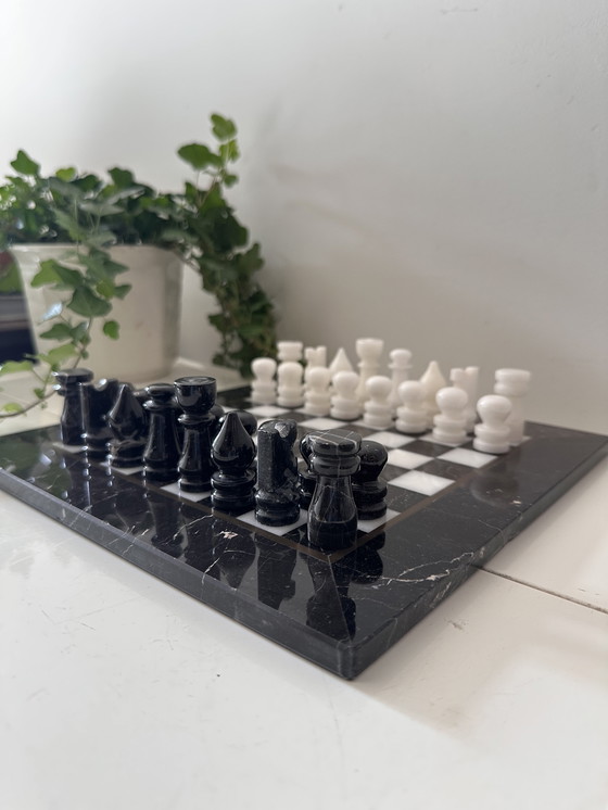 Image 1 of Marble chess set