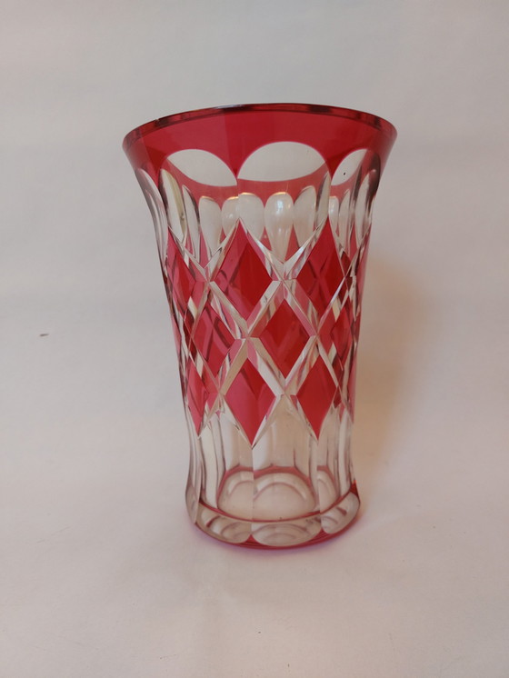 Image 1 of Vintage crystal vase