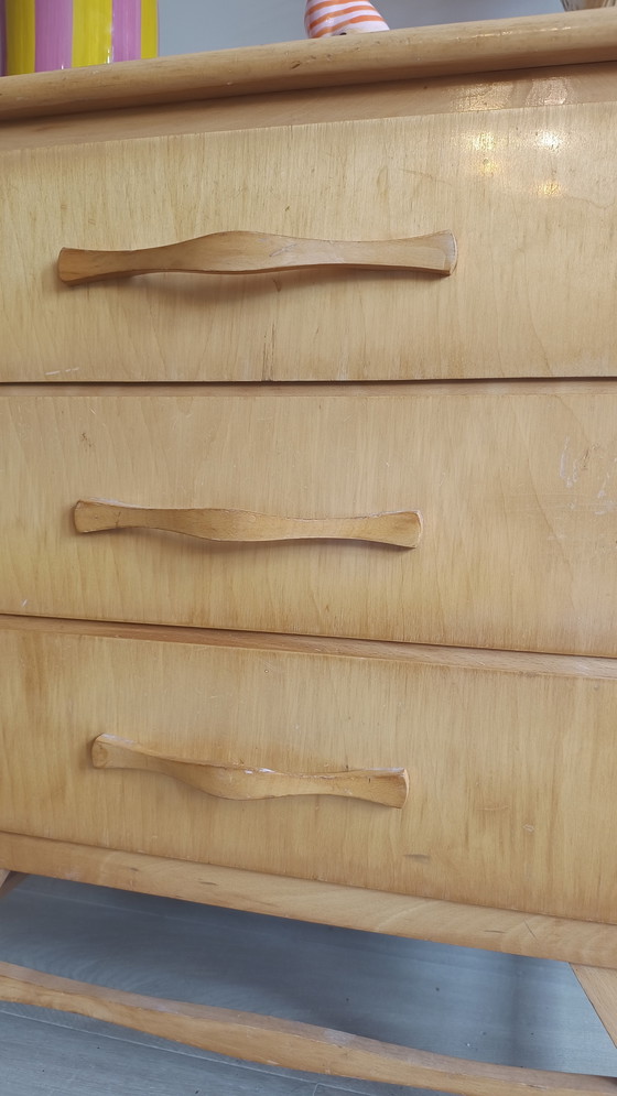 Image 1 of Vintage Kommode mit 3 Schubladen aus den 1950er und 60er Jahren