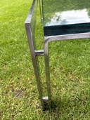 Glass Metaform coffee table