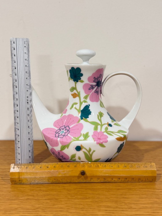 Vintage Bidasoa Porcelain Coffee Set - 12 Place Settings / 27 Pieces in Impeccable Condition - 1970s (photo 19 of 21)