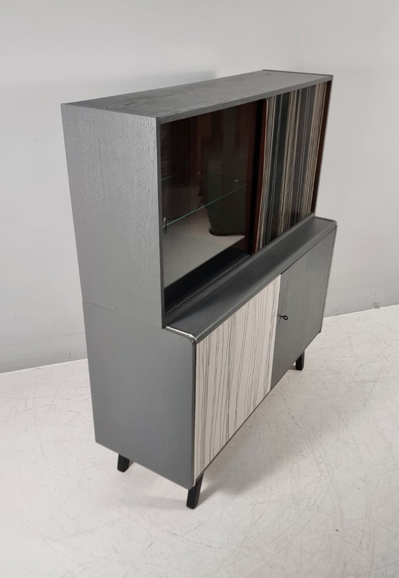Vintage vitrinekast, jaren 70 – Vitrinekasten, Wood (photo 9 of 11)