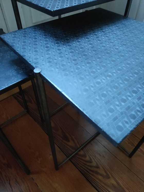 Image 1 of Capo d'opera Mini Set de table d'appoint, Lava-Tattoo, Alessio Bassan 2015, noir