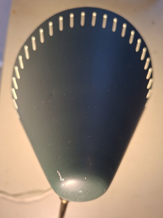 Lampada da scrivania Mid-century suggestiva – Lampade da tavolo, Metal, Brass (photo 5 of 11)