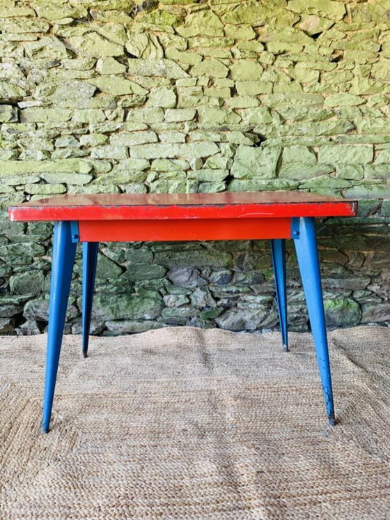 Image 1 of Tavolo in metallo Tolix T55 degli anni &#39;50