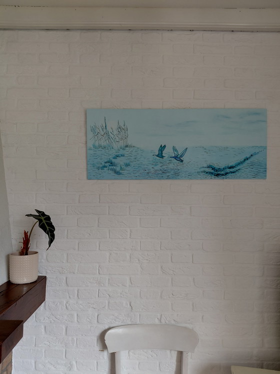 Image 1 of "The Flight in Harmony" Gallery Suncorner