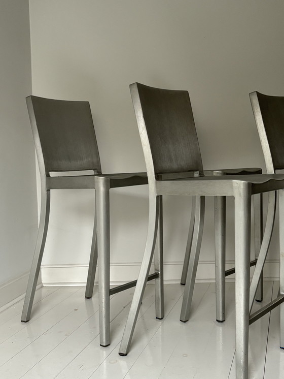 Image 1 of 4X Philippe Starck Emeco Hudson Barstools