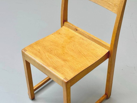 Image 1 of Set di 4 sedie da orchestra di Sven Markelius, anni '40