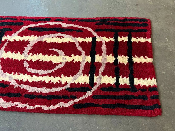 Image 1 of 60er 70er Jahre Läufer Teppich Carpet Rug Space Age Dänemark Danish Design