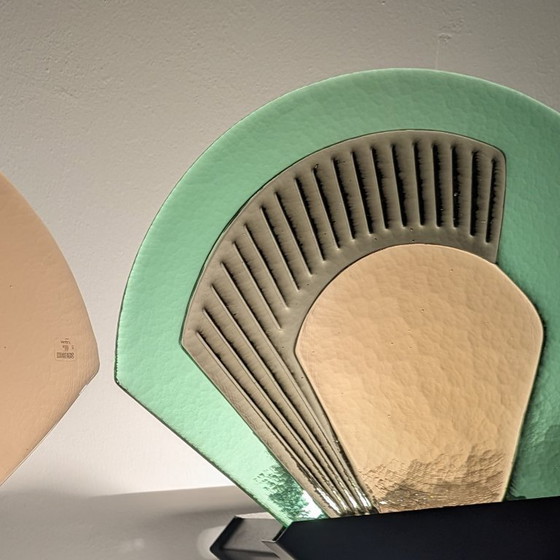 Image 1 of Paire d'appliques murales en verre de Murano Vetri, Italie, années 1980