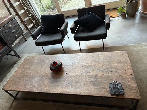 Studio Bakker Wood & Steel Coffee Table