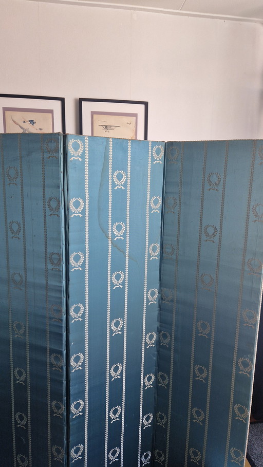 Antiek kamerscherm satijn