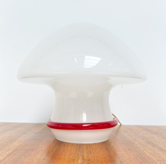 Image 1 of Murano Glass Mushroom Table Lamp by De Majo, 1970's