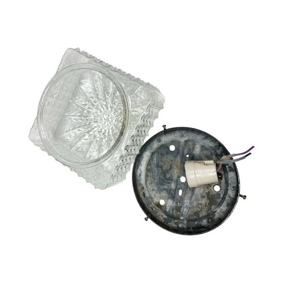 Image 1 of Hillebrand Leuchten plafond/wandlamp - Model 65262, Duitsland, jaren 70.