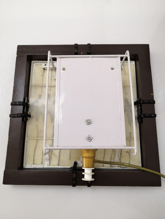 Image 1 of Paar Ravi Sing for Lightworks Brutalist wandlampen, jaren 80