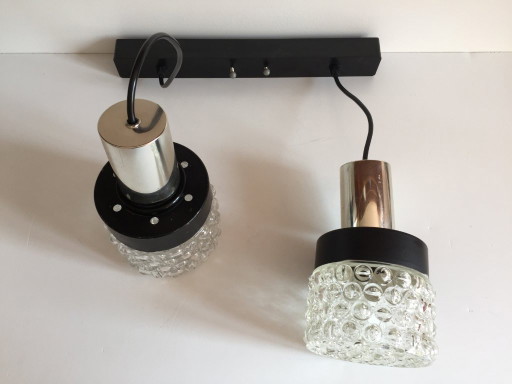 Asymmetrical Suspension Lamp, 1970s