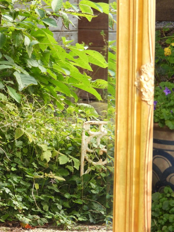 Specchio da parete dorato – Vetro, Legno (photo 2 of 12)