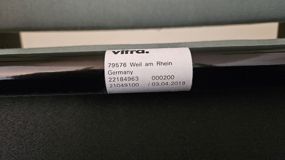 Image 1 of Pair of Vitra Standard SR Chairs by Jean Prouvé – Iwill 17 Green – Near Mint Condition