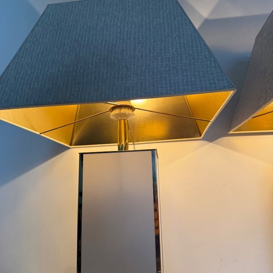 Image 1 of Pair of Maison Jansen Style Table Lamps, 1970s