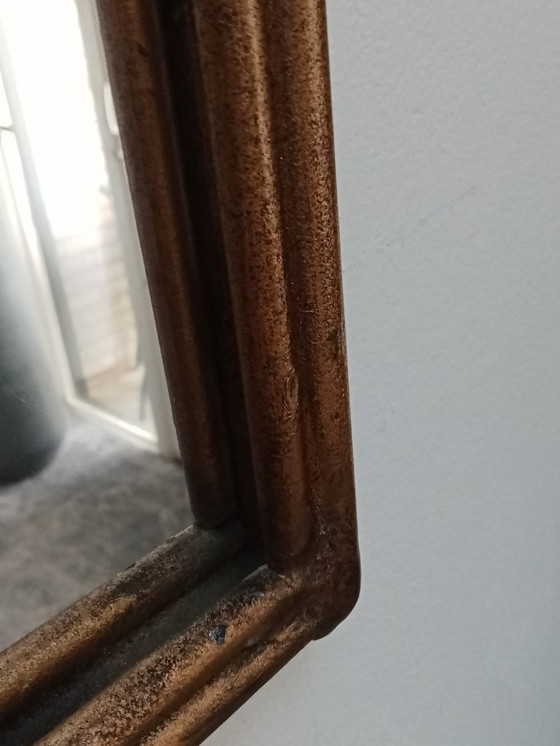 Image 1 of 3 delig Palazzo art / art nouveau vestibule set spiegel kapstok paraplu houder goud metaal kleur