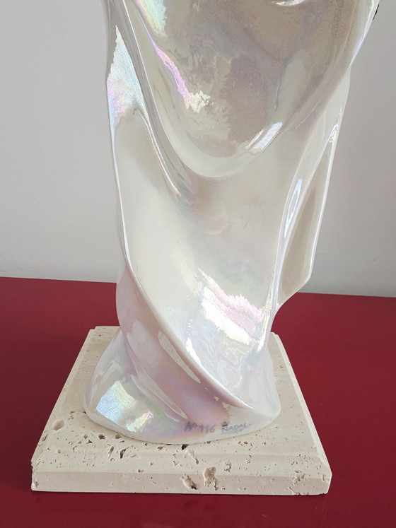 Gran Escultura Nadal España - Serie "Arte y Teatro" (Ópera / Máscara Dorada) – Objetos decorativos, Porcelain (photo 7 of 12)