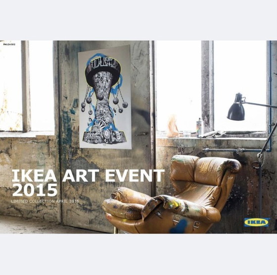 Image 1 of Poster M-City Limitierte Auflage Ikea Art Event 2015 - Mariusz Waras Aka