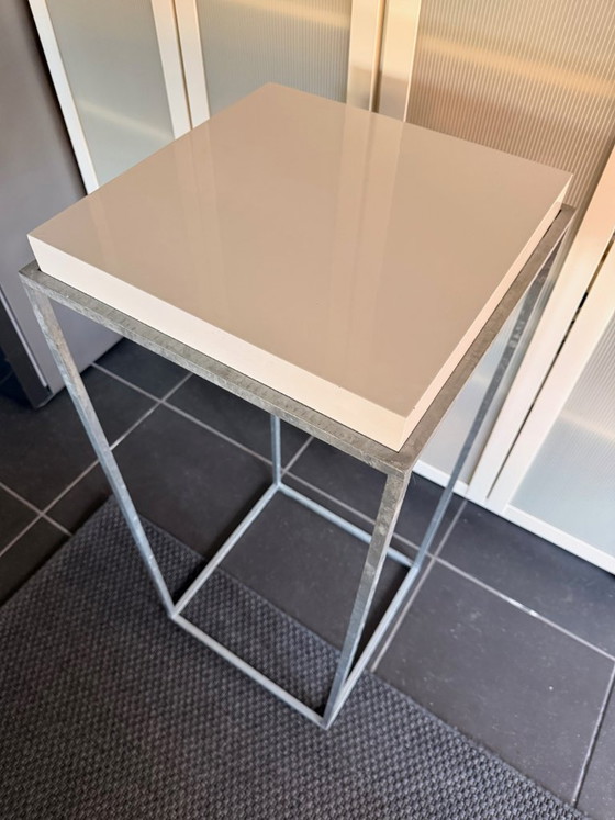 Colonna standard plateau Porta piante – rvs (photo 2 of 6)