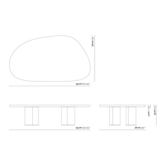 Image 1 of Mesa de centro Blob de Studio Henk