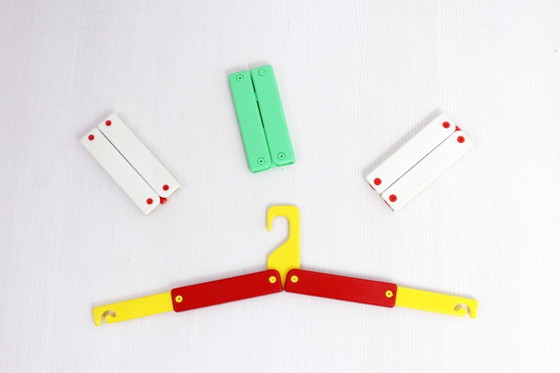 Image 1 of Set of 4 vintage folding hangers