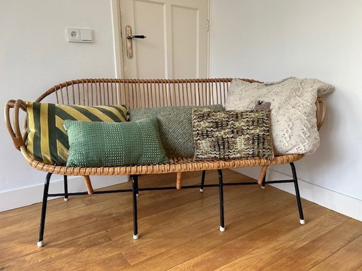 Rattan 3-seater sofa Rohé Noordwolde