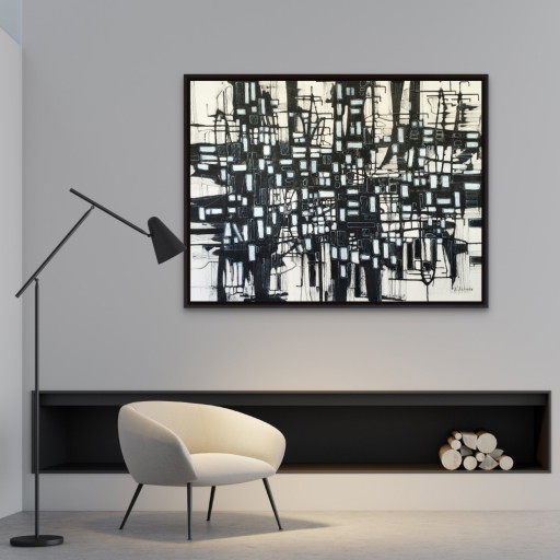 Antadze Abstract Composition XXL