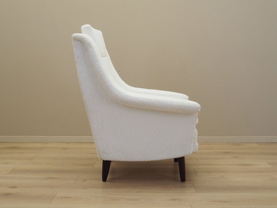 Image 1 of White armchair, Danish design, 1970s, production: Denmark