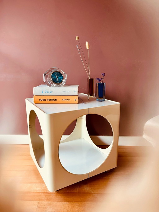 Space Age cube table