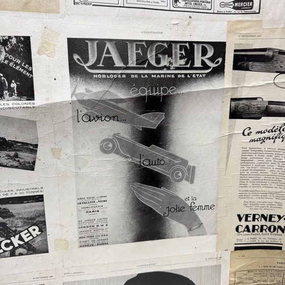 Image 1 of Handgemaakt Origineel vintage reclamebehang